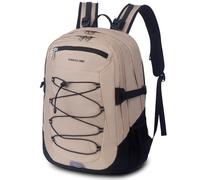 KINGSLONG Zaino da trekking da 26 l, per uomo e donna: zaino da trekking impermeabile con scomparto per laptop da 17,3 pollici, leggero, con sistema di idratazione, riflettente, per escursioni, viaggi