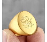 Kingsman The Secret Service Mens Rings Punk Hip Hop per Maschio Fidanzato Biker Gioielli creatività Regalo all'Ingrosso
