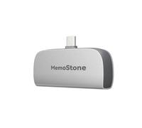 KingSpec MemoStone - Unità SSD esterna portatile USB-C da 512 GB, 2000 MB/s, ad alta velocità, con interfaccia USB 3.2 Gen2x2 da 20 Gb/s, compatibile con iPhone/tablet/laptop Apple (512 GB, argento)