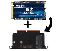 KingSpec SSD compatibile con MacBook 1TB (2016/2017) (con adattatore)