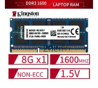Kingston 16GB 8GB 4G 2G PC3-12800S DDR3 1600MHz SODIMM Laptop Memoria RAM LOT IT