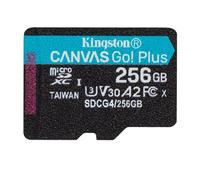 Kingston 256GB Microsdxc Canvas Go Plus Gen4 200R A2 U3 Single Pack w/o Adp SDCG4/256GBSP