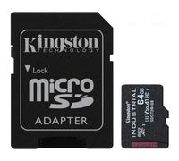 Kingston Technology Industrial 64 GB MicroSDXC UHS-I Classe 10