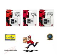 Kingston 8GB 16GB 32GB 64GB Micro SD Flash Memory Card Class 10