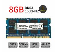 Kingston 8GB 4GB 2G PC3-12800S DDR3 1600MHz sodimm 204Pin Laptop Memoria RAM IT