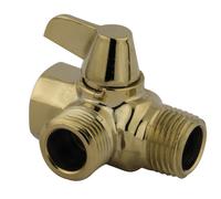 Kingston Brass K160A2 Wall Mount Shower Arm Diverter Polished Brass