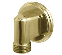 Kingston Brass K173T2 Wall Mount Water Supply Elbow Polished Brass