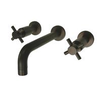 Kingston Brass KS8125DX Concord 2-Handle Wall Mount Bathroom Faucet O