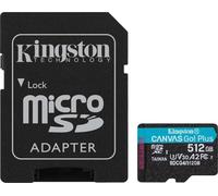 Kingston Canvas Go Plus Gen4 512GB Micro-SDXC+ ADAP mod. SDCG4/512G