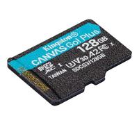 Kingston Canvas Go! Plus microSD Scheda di memoria Classe 10, UHS-I 128GB microSDXC 170R A2 U3 V30 Confezione singola senza adattatore