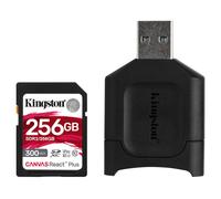 Kingston Technology 32GB Canvas React Plus SDHC UHS-II 300R/260W U3 V90 for Full HD/4K/8K