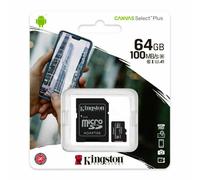 Kingston Canvas Select Plus 64GB Classe 10 UHS-I MicroSDXC Scheda di Memoria...