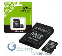 KINGSTON CANVAS SELECT PLUS MicroSd HC SDCS3 MicroSdX 128GB CL10 150MB/S