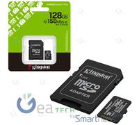 KINGSTON CANVAS SELECT PLUS MicroSd HC SDCS3 MicroSdX 256GB CL10 150MB/S