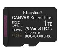 Kingston Canvas Select Plus Scheda di memoria microSD 1TB micSDXC Gen3 150R A1 Adattatore SD non incluso - SDCS3/1TBSP