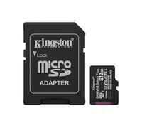Kingston Canvas Select Plus Scheda di memoria microSD 512GB microSDXC Gen3 150MB/s A1 Adattatore SD incluso - SDCS3/512GB