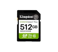 Kingston Canvas Select Plus Scheda di memoria SD 512GB SDXC Gen3 150MB/s C10 UHS-I U3 V30 - SDS3/512GB