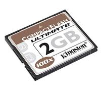 Kingston CompactFlash - Scheda di memoria da 2 GB, velocità 100 volte