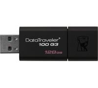Kingston DataTraveler 100 G3-DT100G3/128GB USB 3.0, PenDrive, 128 GB, Nero
