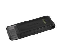 Kingston DataTraveler 70 - DT70/128GB Drive Flash USB-C, Nero