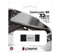 Kingston DataTraveler 80 USB Stick USB-C 3.2 Chiavetta 32GB 64GB 128GB 256GB