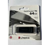 KINGSTON DataTraveler DT70 USB-C Flash Drive 64GB/128GB/256GB -UK