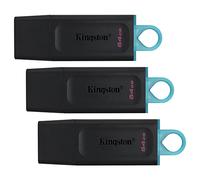 Kingston DataTraveler Exodia 64GB USB 3.2 Flash Drive DTX/64GB - 3 Pack