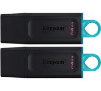 Kingston DataTraveler Exodia DTX/64GB-2P Flash Drive USB 3.2 Gen 1 - con cappucc