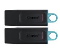 Kingston DataTraveler Exodia DTX/64GB 2P Flash Drive USB 3.2 Gen 1 con cappuccio