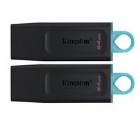 Kingston DataTraveler Exodia DTX/64GB-2P Flash Drive USB 3.2 Gen 1 - con cappuccio protettivo e anello portachiavi in colori multipli