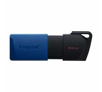 Kingston DataTraveler Exodia M PenDrive USB 3.2 Gen 1 DTXM/64GB x 2 (Nero Blu)
