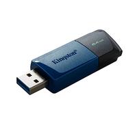 Kingston Technology DataTraveler Exodia M unità flash USB 64 GB USB tipo A 32 Gen 1 31 Gen 1 Nero Blu KTC 64GB DataTra