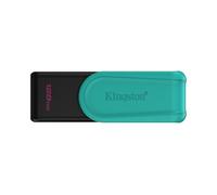 Kingston DataTraveler Exodia S Drive Flash USB - 128GB - USB 3.2 Gen 1 - USB Type A - Nero/Turchese - DTXS/128GB