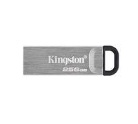 Kingston DataTraveler Kyson Drive Flash USB3.2 256 GB, con Elegante Guscio in Metallo senza Cappuccio Protettivo
