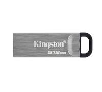 Kingston DataTraveler Kyson USB 3.2 Gen 1 PenDrive 512GB - Con elegante guscio in metallo senza cappuccio protettivo
