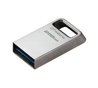 Kingston DataTraveler Micro Drive Flash USBe 256GB 200MB/s Metallo USB 3.2 Gen 1 - DTMC3G2/256GB