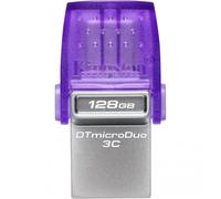 Kingston Technology DataTraveler 128GB microDuo 3C 200MB/s dual USB-A + USB-C