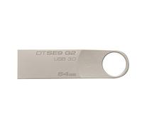 Kingston Digital 64‚ GB Datatraveler Se9‚ G2‚ USB 3.0‚ Flash Drive (Dtse9G2/64Gbet)