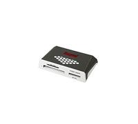 Kingston FCR-HS4 External USB 3 High Speed Media Card Reader, Compact Flash I-II, SD, MicroSD, Memory Stick PRO/Duo, Nero