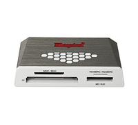 Kingston FCR-HS4 External USB 3 High Speed Media Card Reader, Compact Flash I-II, SD, MicroSD, Memory Stick PRO/Duo, Nero