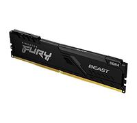 FURY Beast memoria 4 GB 1 x 4 GB DDR4 2666 MHz Nero, 4 GB, 1 x 4 GB, DDR4, 2666 MHz, 288-pin DIMM