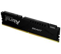 Kingston FURY Beast Nero DDR5 32GB 6000MT/s CL36 DIMM Memoria Gaming per Computer Fissi Modulo Singolo AMD EXPO e Intel XMP - KF560C36BBE2-32
