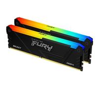 Kingston FURY Beast RGB 64GB 3600MT/s DDR4 CL18 DIMM (Kit da 4) Memorie per Desktop KF436C18BB2AK2/64