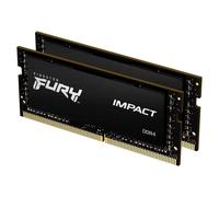 Kingston Technology FURY 64GB 3200MT/s DDR4 CL20 SODIMM (Kit of 2) Impact