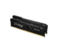 Kingston Technology FURY Beast 32GB 3200MT/s DDR4 CL16 DIMM (Kit da 2) Black