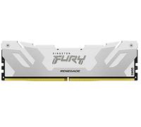 Kingston FURY Renegade DDR5 Argento/Bianco XMP 32GB 6400MT/s CL32 DIMM Memoria Gaming per Computer - KF564C32RW-32