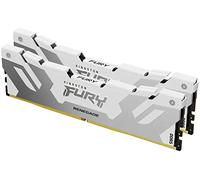 Kingston FURY Renegade DDR5 Argento/Bianco XMP 64GB 6000MT/s CL32 DIMM Memoria Gaming per Computer (Kit da 2) - KF560C32RWK2-64
