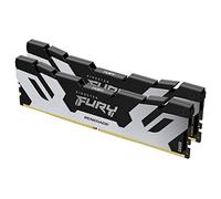 Kingston Fury Renegade DDR5 Argento/Nero XMP 48GB 6400MT/s CL32 DIMM Memoria Gaming per Computer (Kit da 2) - KF564C32RSK2-48