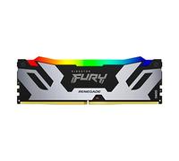 Kingston FURY Renegade DDR5 RGB Argento/Nero XMP 32GB 6400MT/s CL32 DIMM Memoria Gaming per Computer Modulo Singolo - KF564C32RSA-32