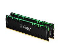 Kingston FURY Renegade RGB 16GB (2x8GB) 4000MHz DDR4 CL19 Memoria Gaming Kit per Computer Fissi Kit da 2, KF440C19RBAK2/16